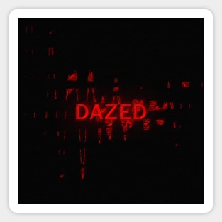 Dazed Abstract design Sticker